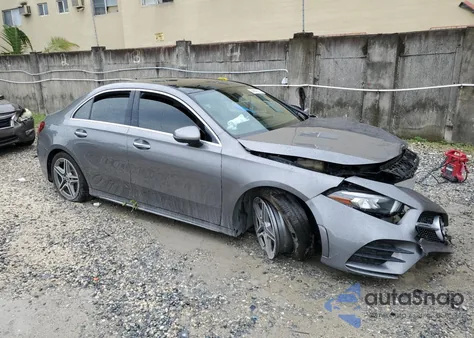 2019 Mercedes-Benz A 220 from USA, damaged, VIN WDD3G4EBXKW014939